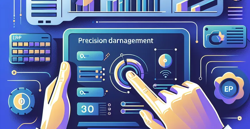 数据不准、决策困难？ERP 软件的精准数据管理